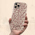 Light Leopard Personalized Name iPhone Case